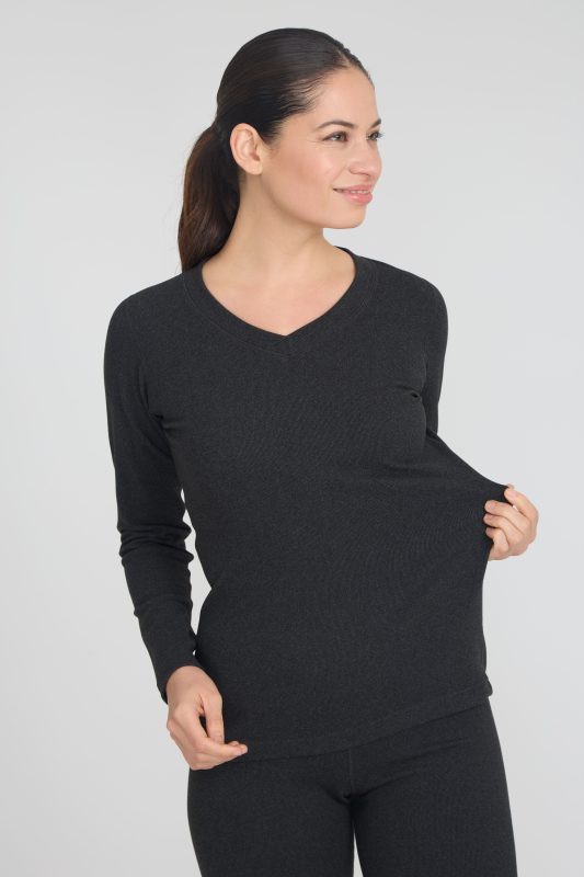 Camiseta Térmica Primera Capa OXWEAR Elga BLACK